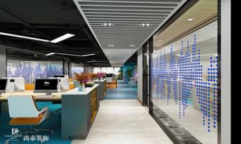 辦公室走道裝修設(shè)計，可有效緩解員工工作壓力
