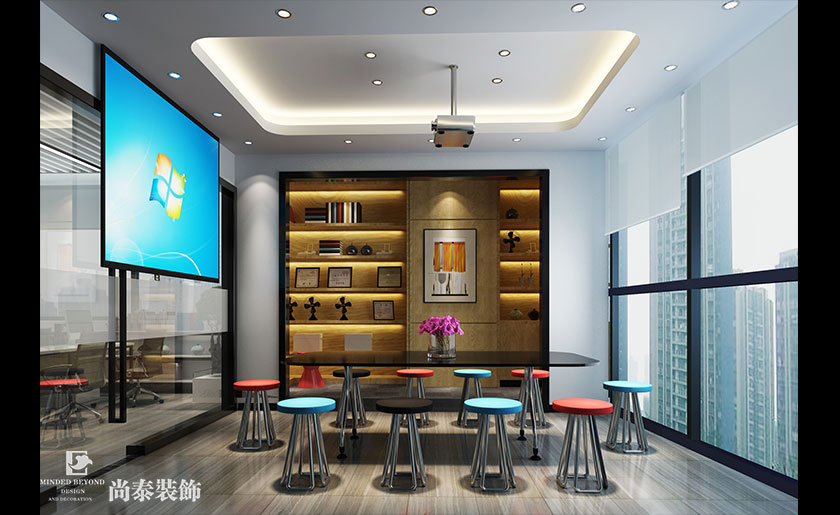 深圳龍崗滿(mǎn)京華盈豐中心電子產(chǎn)品公司裝修設(shè)計(jì)