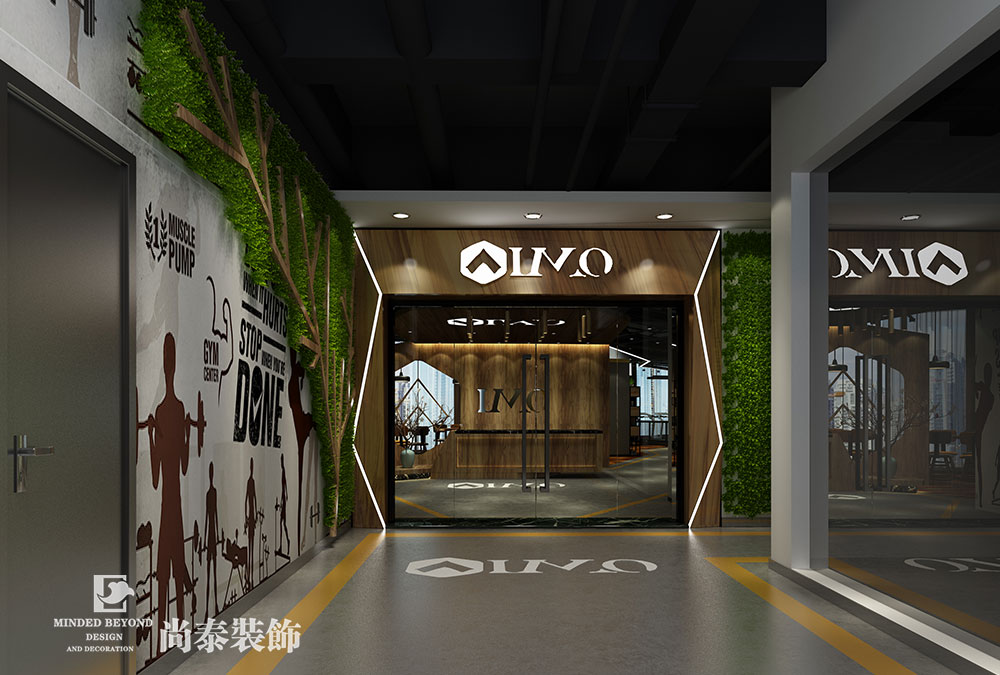深圳健身房裝修設計