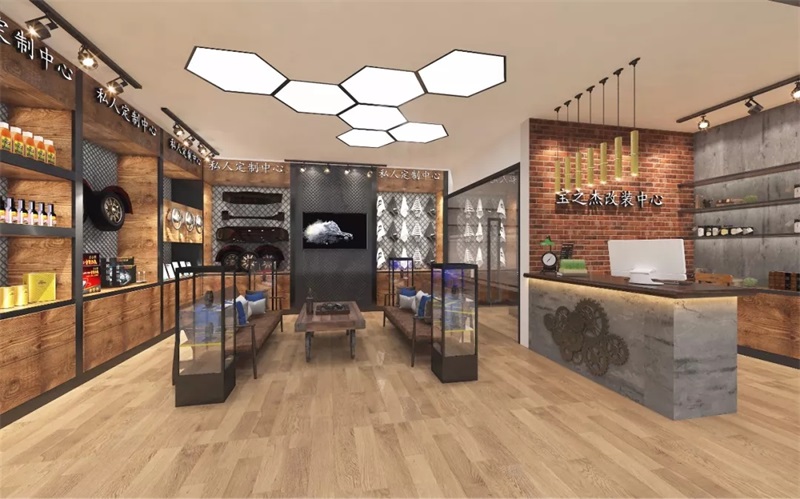汽車展廳效果圖