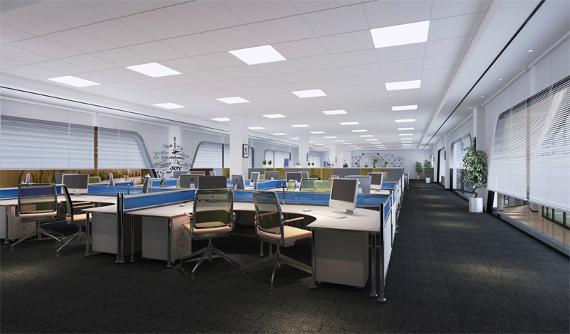 辦公室裝修燈具設(shè)計效果圖