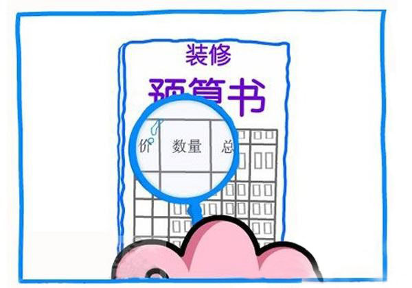 公司裝修預(yù)算表