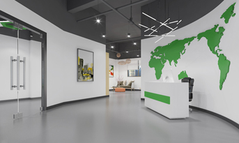 科技感十足的辦公空間裝修設(shè)計，應(yīng)該是這樣的。