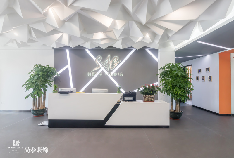 辦公室裝修實拍圖