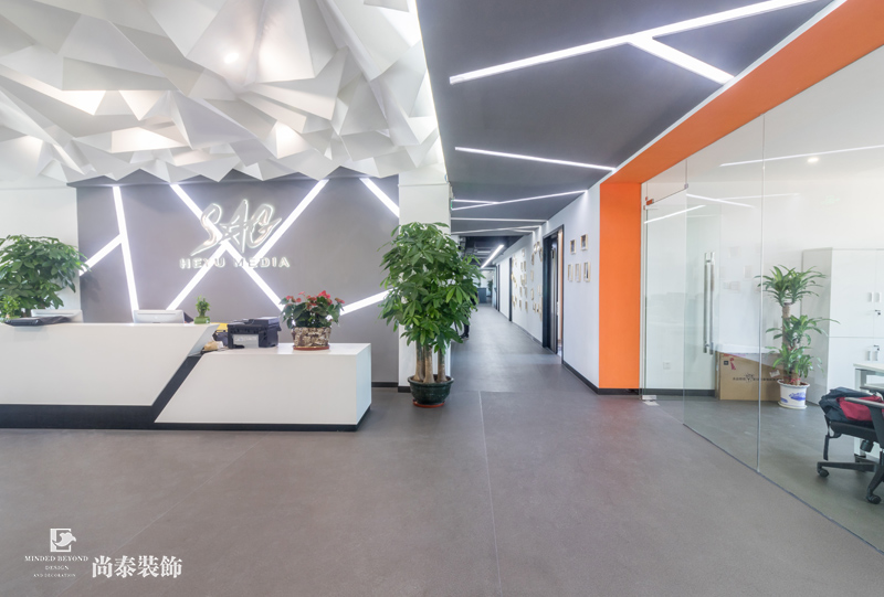 辦公室裝修實拍圖