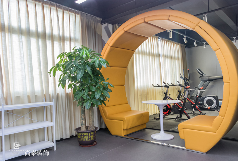 健身區(qū)裝修實拍圖