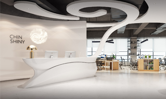 輕奢尼辦公空間裝修設計，讓輕奢主義充滿空間