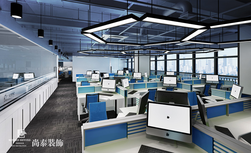 簡(jiǎn)約辦公室裝修設(shè)計(jì)效果圖