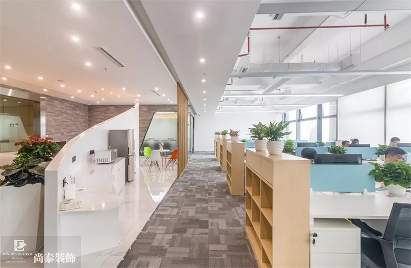 辦公室裝修實(shí)景圖
