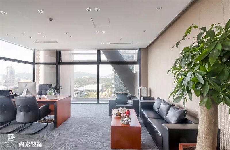 辦公室裝修實(shí)景圖