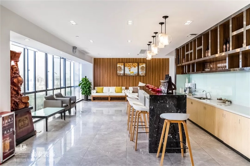 休閑區(qū)裝修實景圖