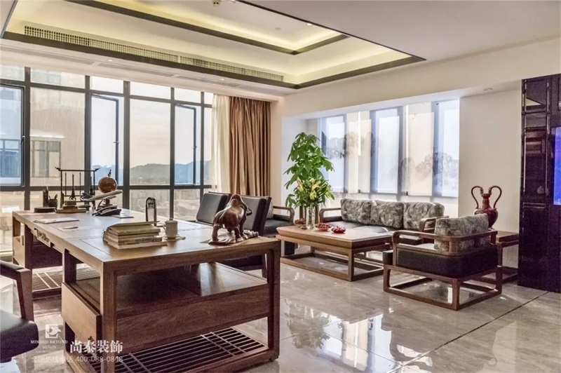 董事長辦公室裝修實景圖