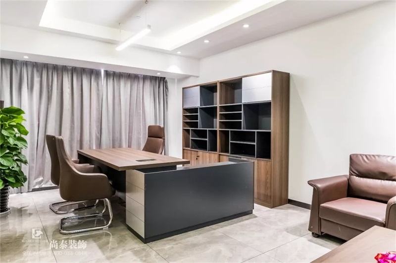 經理辦公室裝修實景圖
