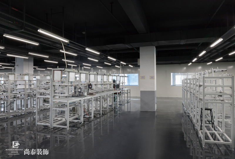 組裝車(chē)間裝修實(shí)景圖