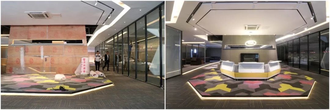 前臺改造實景圖