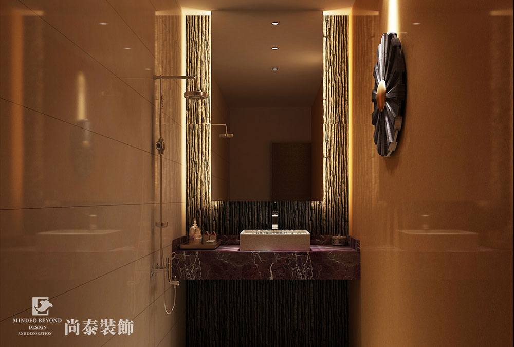 美容養(yǎng)生會(huì)所洗手臺裝修效果圖