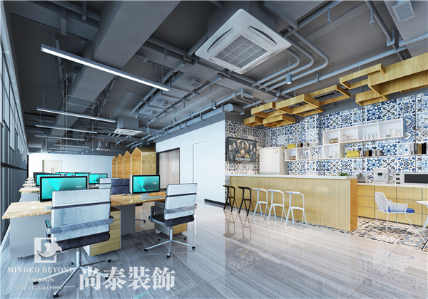 辦公室茶水間裝修效果圖 辦公室茶水間設計效果圖