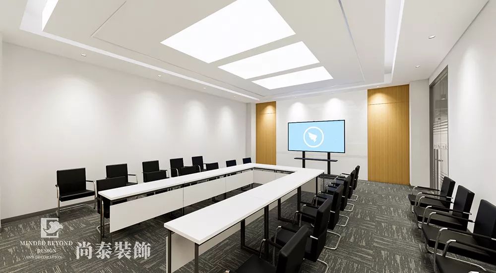 公司辦公室會議室裝修設計效果圖