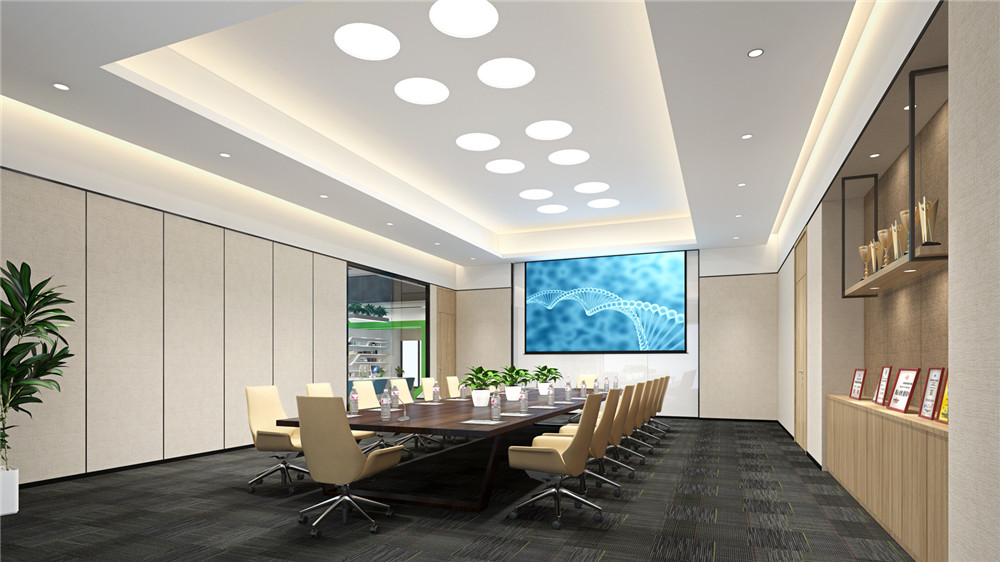 辦公室會議室設(shè)計裝修效果圖
