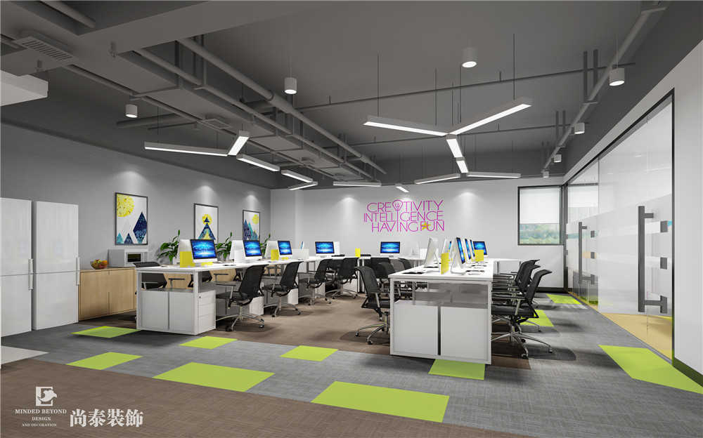 辦公室改造效果圖