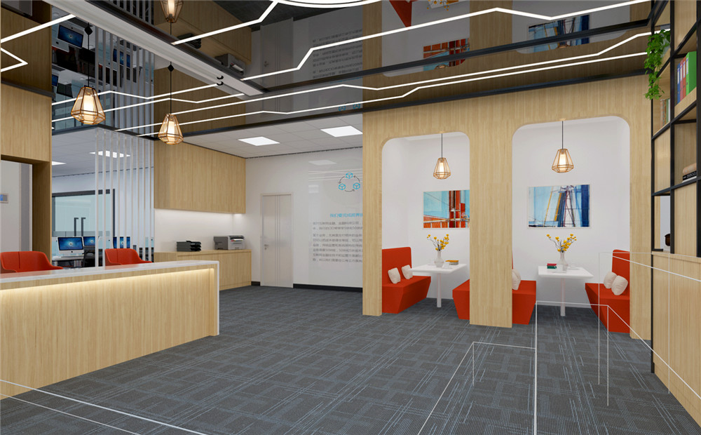 有文化的辦公室裝修圖片