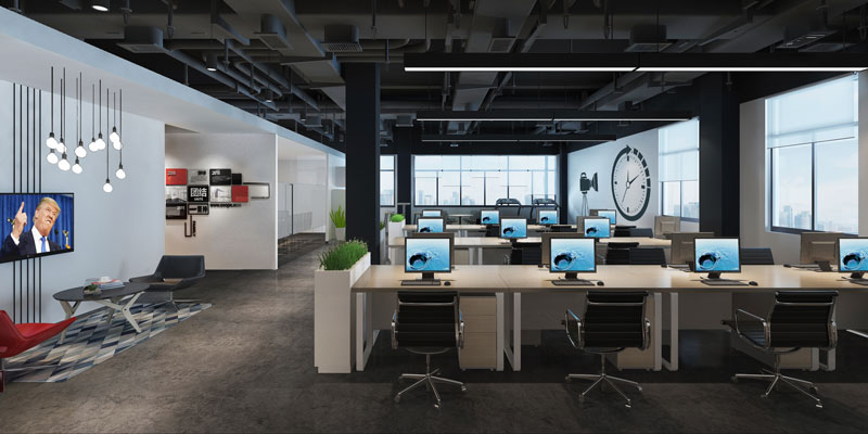 loft辦公室裝修效果圖