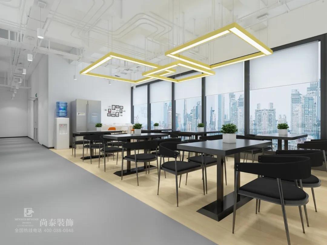 科技公司辦公室休閑區(qū)裝修效果圖