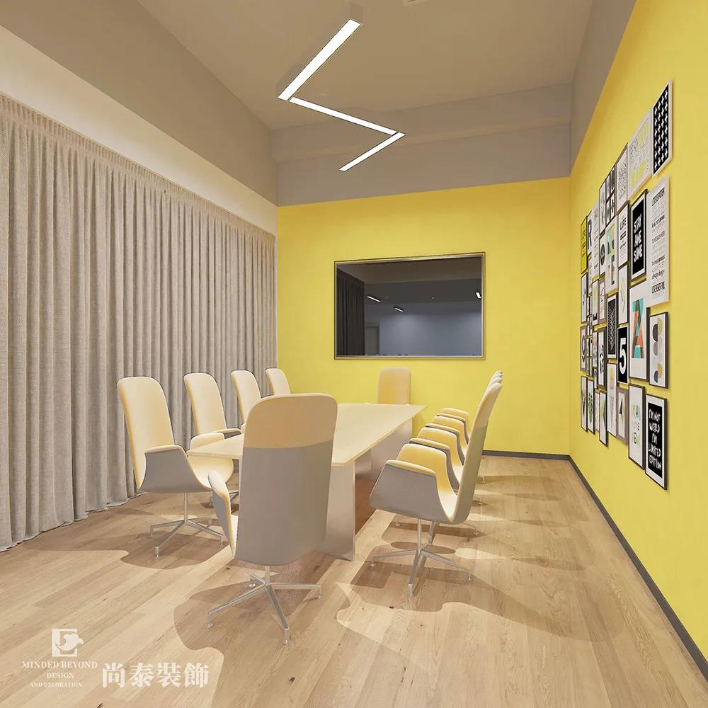 體育公司辦公室會議室裝修效果圖