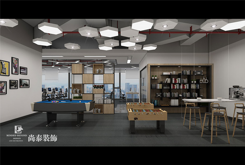 企業(yè)辦公室裝修設(shè)計效果圖
