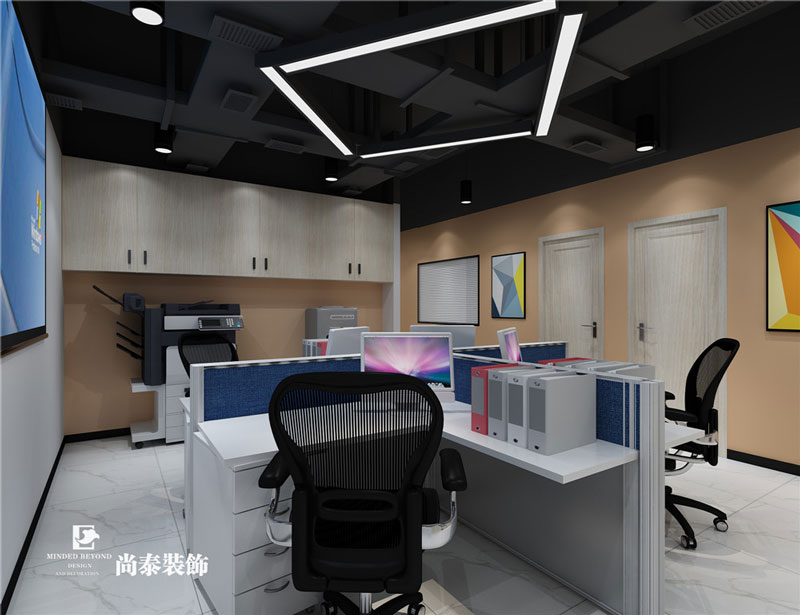 辦公室財務室裝修效果圖