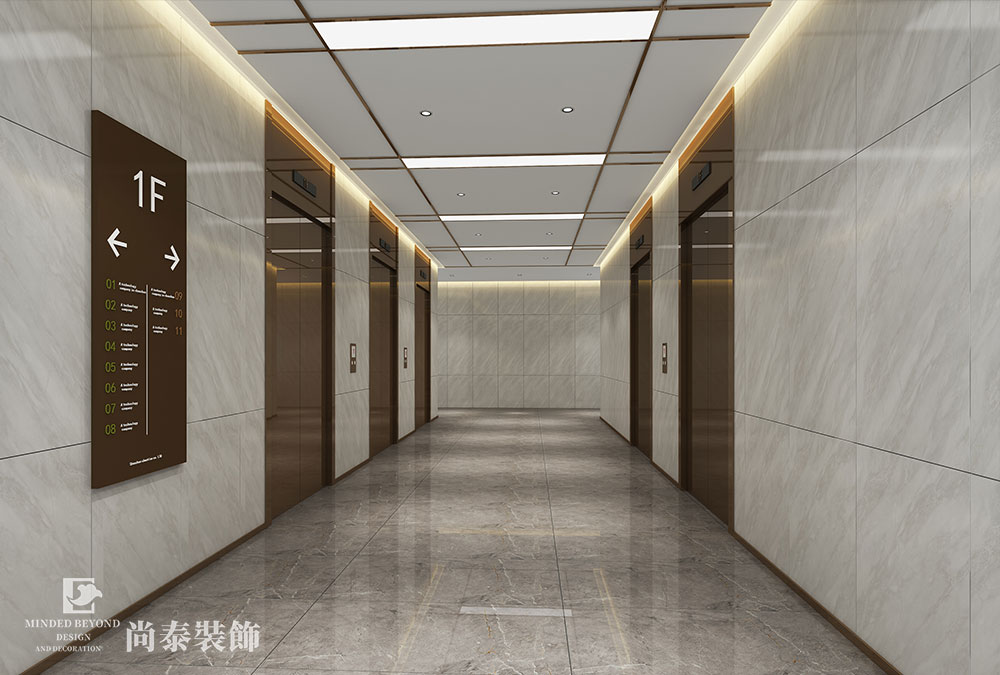 深圳寶安臣田研發(fā)大樓寫(xiě)字樓大堂翻新裝修設(shè)計(jì) 