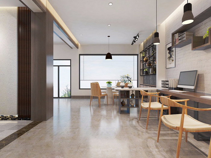 北歐風格辦公室裝修效果圖