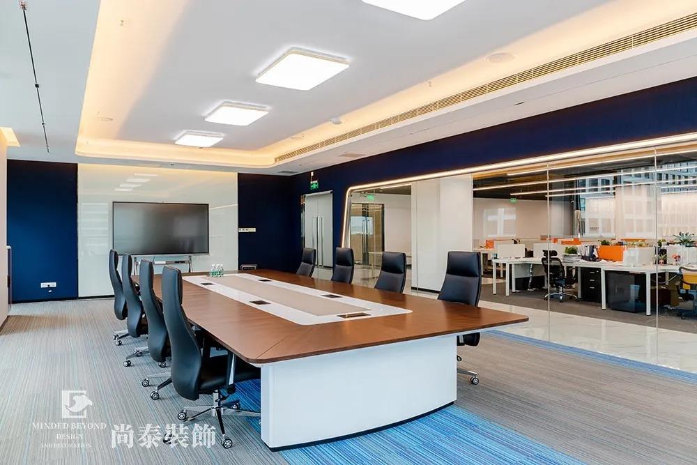科技公司辦公室大會(huì)議室裝飾效果圖