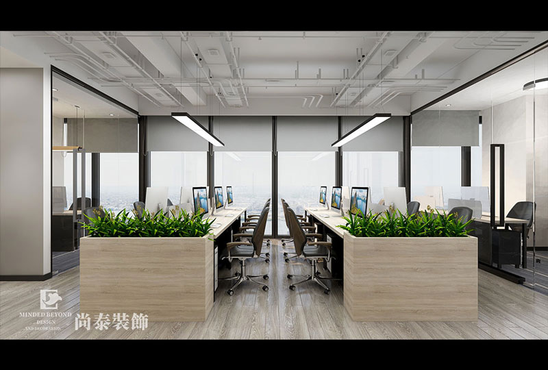 小型辦公室裝修效果圖