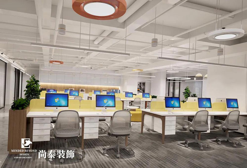 辦公裝飾燈光設(shè)計效果圖