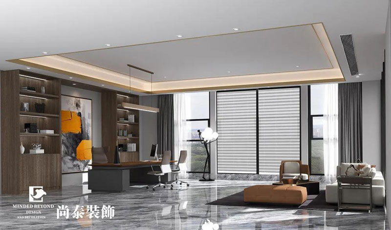 高端辦公室裝修效果圖