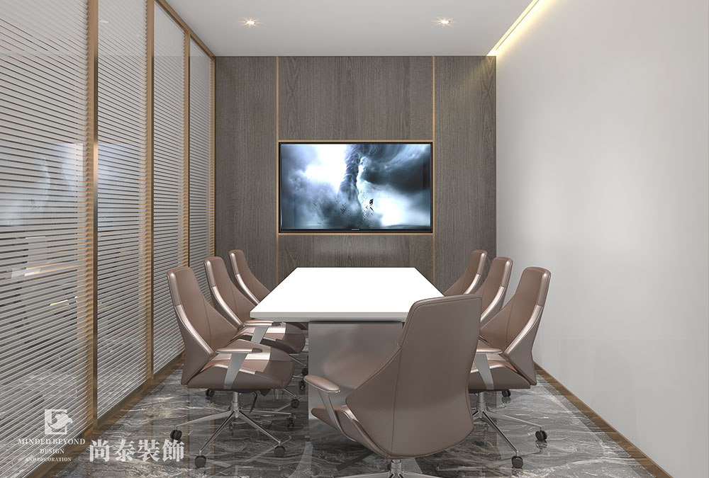 深圳福田卓越中心廣場120平米輕奢風生物醫(yī)療辦公室設(shè)計