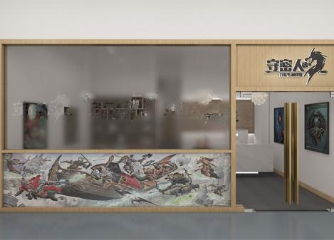 深圳南山桌游店商業(yè)空間裝修設(shè)計