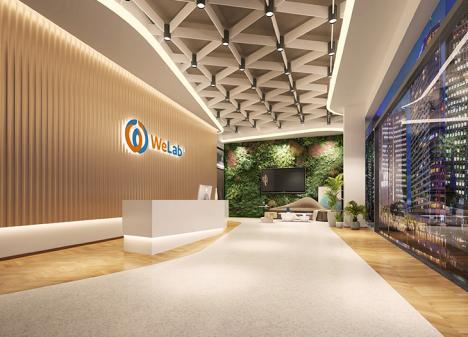 深圳前?；鹦℃?zhèn)金融科技公司辦公室設(shè)計效果圖 