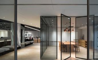 辦公室裝修設計，裝修效果圖：連結上生活溫度的Office Living