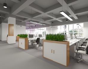 辦公室的裝修要有鮮明的特點！