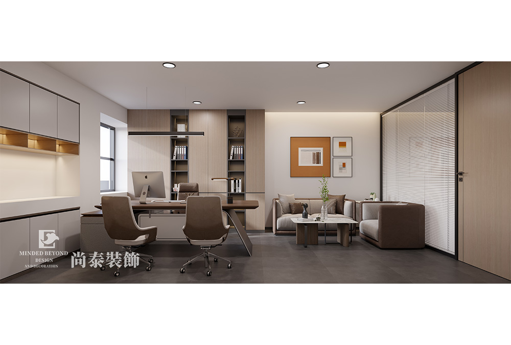 深圳寶安智匯創(chuàng)新中心寫字樓360平米科技公司辦公室設計裝修