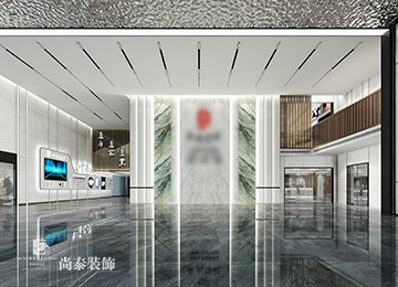 共享辦公室設計：惠州2000平米辦公樓共享辦公室裝修設計案例