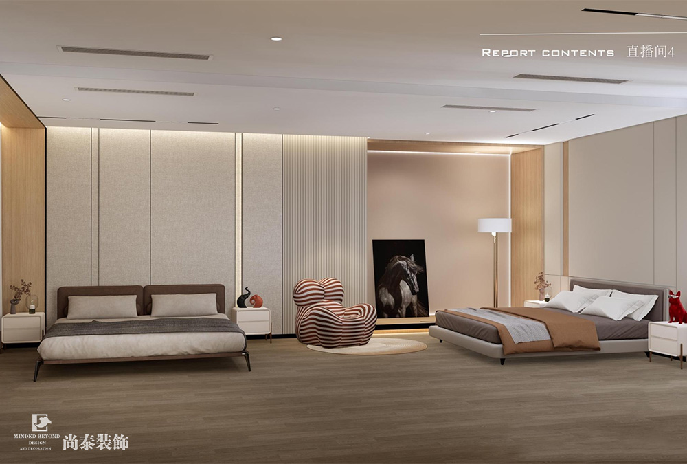 深圳龍崗仁恒夢(mèng)公園寫字樓1200平米辦公室裝修設(shè)計(jì)案例