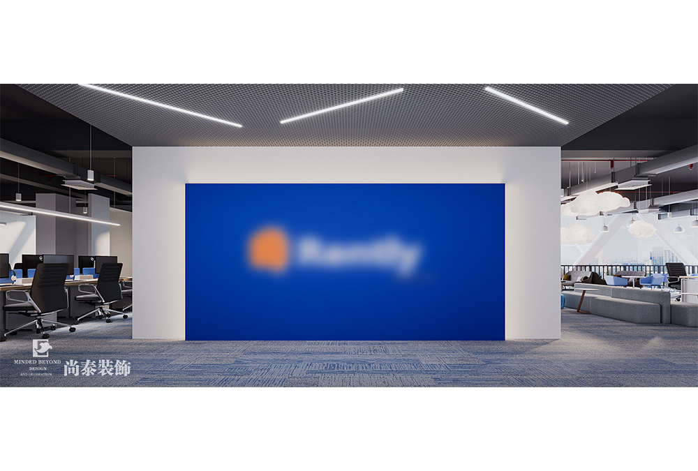 深圳龍華華南數(shù)字谷寫字樓500平米科技公司辦公室裝修設(shè)計