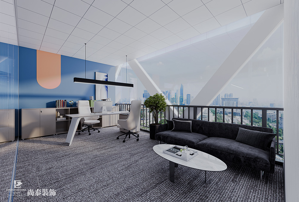 深圳龍華華南數(shù)字谷寫字樓500平米科技公司辦公室裝修設(shè)計