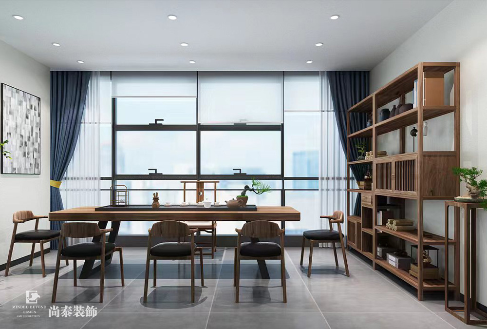 深圳南山智谷200平米電子電商公司寫字樓辦公室裝修設(shè)計(jì)案例