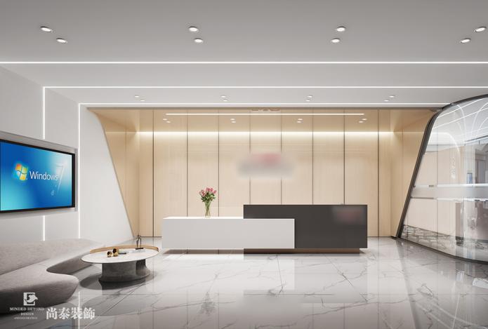 深圳南山智谷寫字樓科技公司辦公室裝修設(shè)計(jì)案例