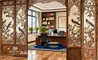 國風辦公室裝修：傳統(tǒng)與現(xiàn)代融合方案