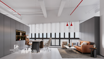 現代簡約型老板辦公室裝修設計攻略